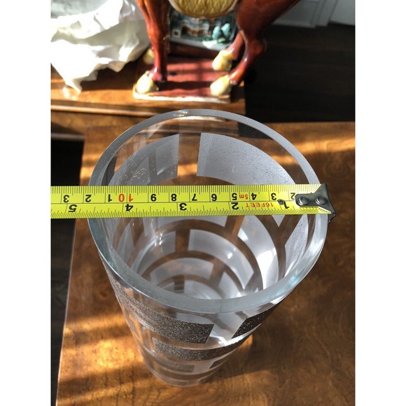 SOTTSASS ASSOCIATI for Mayor’s Jewelry Hand Made Glass Vase - Italy - C 1990's - Picture 14 of 15